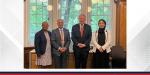 المدير العام للشؤون القانونية وحقوق الإنسان في وزارة الخارجية يلتقي مع رئيس اللجنة المشتركة لحقوق الإنسان في البرلمان البريطاني - الكويت الاخباري