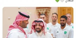 رياض محرز: شرف عظيم بلقاء سمو ولي العهد الأمير محمد بن سلمان - الكويت الاخباري