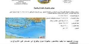 البحوث الفلكية يصدر بيانا بشأن الزلزال - الكويت الاخباري