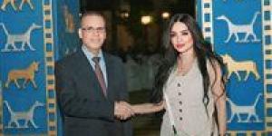 هبه عبدالعزيز خلال لقائها بالسفير العراقى قحطان الجنابي: القضية الفلسطينية على قمة القمة - الكويت الاخباري