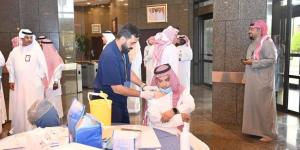 “بيئة منطقة مكة المكرمة ” تنفذ حملة تطعيم وقائية لمشاركي موسم الحج 1446هـ بالتعاون مع تجمع جدة الصحي الأول - الكويت الاخباري
