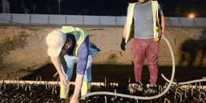 سبها | مشروع “جسر بطل العبور” يقترب من الاكتمال وسط عمل متواصل - الكويت الاخباري