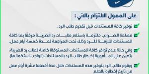 عاجل .. الضرائب تحدد خطوات وإجراءات رد الضريبة على القيمة المضافة - الكويت الاخباري