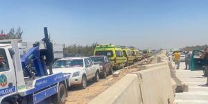ارتفاع عدد ضحايا حادث تصادم ميكروباصين بالطريق الإقليمي بالمنوفية - الكويت الاخباري