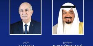 رئيس مجلس الوزراء الكويتي يهنئ الرئيس الجزائري بذكرى الاستقلال لبلاده - الكويت الاخباري