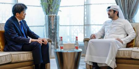 مكتوم بن محمد يبحث توسيع الشراكات مع رئيس «ميزوهو العالمية» - الكويت الاخباري