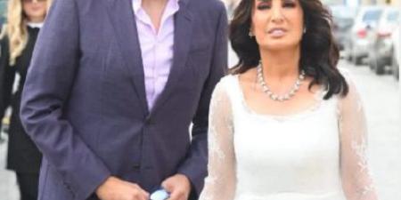 أمل رزق تحتفل بعقد قران ابنتها بحضور هانى رمزى وإيناس عز الدين - الكويت الاخباري