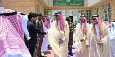 سعود بن جلوي يتفقَّد مركز ذهبان ويلتقي الأهالي - الكويت الاخباري