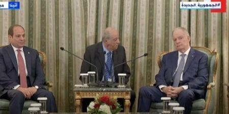 الرئيس السيسي: علاقات مصر واليونان قوية وتاريخية ونسعى لتطويرها - الكويت الاخباري