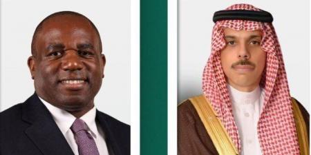 فيصل بن فرحان يتلقى اتصالاً هاتفيًا من وزير خارجية المملكة المتحدة - الكويت الاخباري