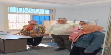 مدير الطب الوقائى بالدقهلية يتابع تجهيز العيادة الخارجية بمنطقة الشيخ زايد فى جمصة - الكويت الاخباري