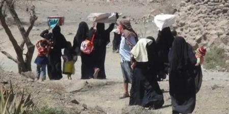 نزوح مئات المواطنين من مناطق سيطرة المليشيات الحوثية - الكويت الاخباري