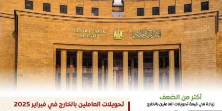تحويلات المصريين بالخارج تحقق قفزة تاريخية إلى 32.6 مليار دولار - الكويت الاخباري