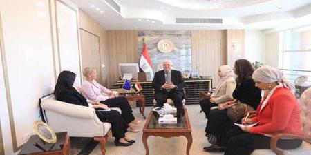 وزير التعليم العالي يبحث مع سفيرة الاتحاد الأوروبي تعزيز الشراكة المصرية الأوروبية - الكويت الاخباري