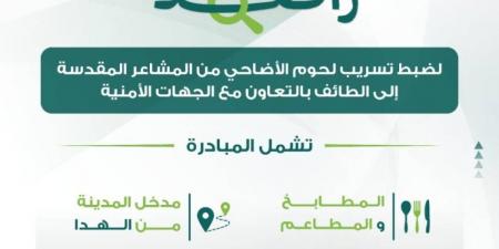 أمين الطائف يطلق مبادرة راصد+  لضبط تسرب لحوم الأضاحي من المشاعر - الكويت الاخباري