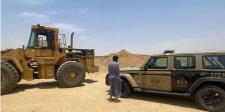 ضبط مقيم خالف نظام البيئة باستغلال الرواسب في منطقة المدينة - الكويت الاخباري