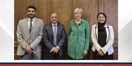 المدير العام للشؤون القانونية وحقوق الإنسان يجتمع مع رئيسة وزراء المملكة المتحدة السابقة وعضو البرلمان البريطاني - الكويت الاخباري