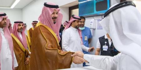 أمير المدينة يتفقد مشروع تطوير ميقات ذي الحليفة - الكويت الاخباري
