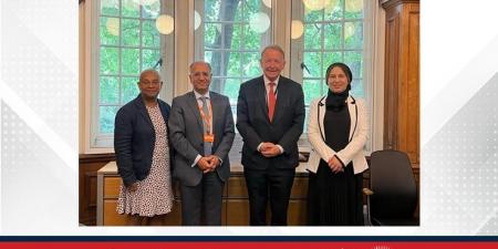 المدير العام للشؤون القانونية وحقوق الإنسان في وزارة الخارجية يلتقي مع رئيس اللجنة المشتركة لحقوق الإنسان في البرلمان البريطاني - الكويت الاخباري
