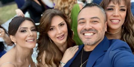 يسرا ونجلاء بدر يحتفلان بحفل زفاف أمينة خليل وأحمد زعتر - الكويت الاخباري