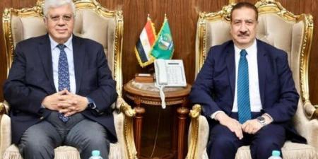 محافظ المنوفية يستقبل وزير التعليم العالي لافتتاح مركز القياس والتقويم - الكويت الاخباري