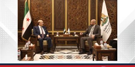وزير الطوارئ والكوارث بالجمهورية العربية السورية يستقبل سفير مملكة البحرين في دمشق - الكويت الاخباري
