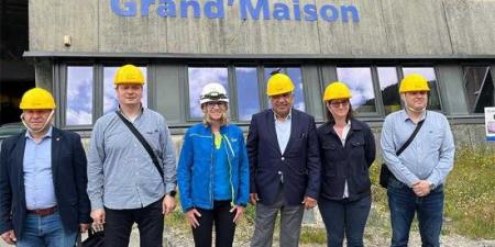 وزير الكهرباء يتفقد محطة ”Grand Maison” كأكبر محطات الطاقة الكهرومائية فى أوروبا تعمل بنظام الضخ والتخزين - الكويت الاخباري