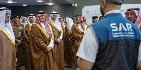 وزير الداخلية السعودي يتابع سير العمل في مركز العمليات والتحكم بقطار المشاعر المقدسة في مشعر عرفات - الكويت الاخباري