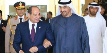 تفاصيل لقاء الرئيس السيسي والشيخ محمد بن زايد في الإمارات - الكويت الاخباري