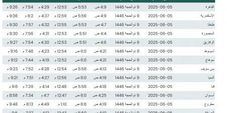 موعد اذان الفجر يوم عرفة ومواقيت الصلاة وعدد ساعات صيام عرفات - الكويت الاخباري