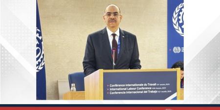 وزير الشؤون القانونية وزير العمل بالوكالة يلقي كلمة مملكة البحرين ضمن أعمال الدورة (113) لمؤتمر العمل الدولي في جنيف - الكويت الاخباري