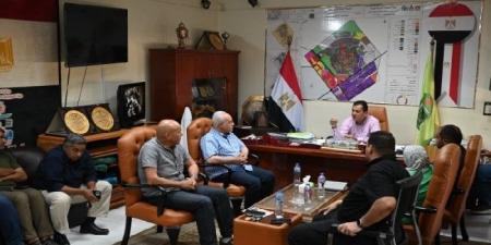 رئيس جهاز العاشر من رمضان يتابع عدداً من المشروعات الخدمية - الكويت الاخباري