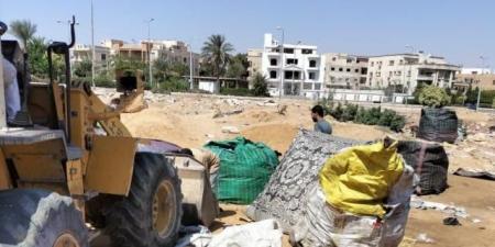 جهاز الشروق يشن حملة لرفع الإشغالات وضبط الشارع فى مدينة.. صور - الكويت الاخباري