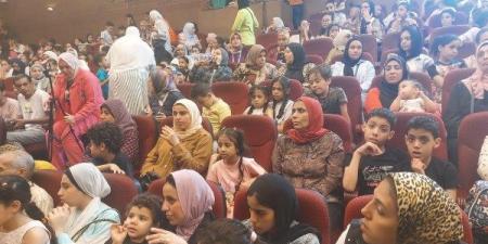 بحضور أبناء الصحفيين..إقبال متزايد على مسرح الطفل بقصر ثقافة الأنفوشي - الكويت الاخباري