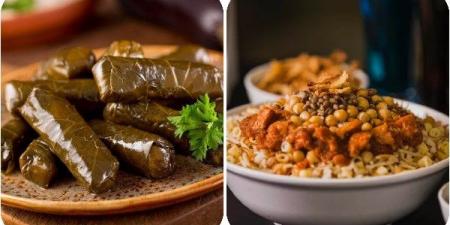 الكشري عبقري والمحشي صحي.. أكلات مصرية تقليدية تتمتع بقيمة غذائية عالية - الكويت الاخباري