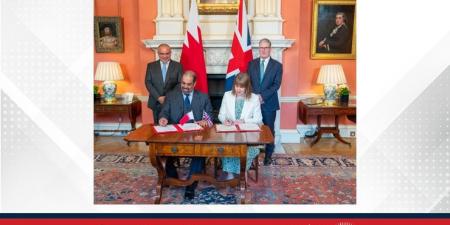 في إطار الزيارة الرسميّة لسمو ولي العهد رئيس مجلس الوزراء إلى المملكة المتحدة..وزير المالية والاقتصاد الوطني يوقع على الشراكة الاستراتيجية الثانية في مجال الاستثمار والتعاون بين مملكة البحرين والمملكة المتحدة - الكويت الاخباري