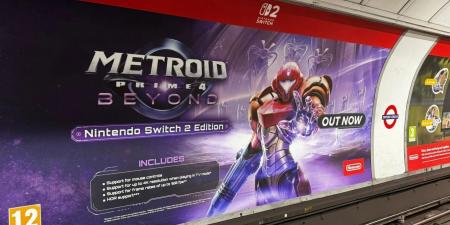 إعلان Metroid Prime 4 في مترو أنفاق لندن يزعم أن اللعبة “متوفرة الآن” - الكويت الاخباري