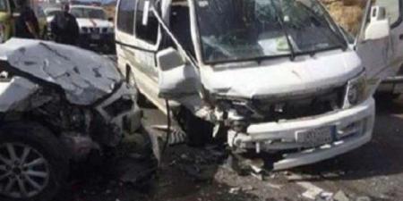 إصابة 5 أشخاص في حادث بالقليوبية - الكويت الاخباري