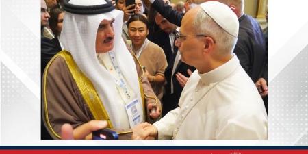 رئيس مجلس النواب يحضر استقبال "قداسة البابا" لرؤساء وممثلي البرلمانات في الفاتيكان - الكويت الاخباري