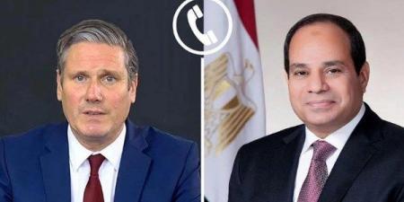 الرئيس السيسي وستارمر يرحبان بوقف إطلاق النار بين إسرائيل وإيران ويشددان على الحل السلمي - الكويت الاخباري