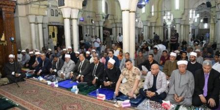 محافظ قنا يشهد احتفالية العام الهجري الجديد بمسجد سيدي عبد الرحيم القنائي - الكويت الاخباري