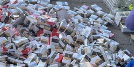 «الجمارك»: إحباط تهريب مايقارب 323 كرز سجائر في النويصيب - الكويت الاخباري