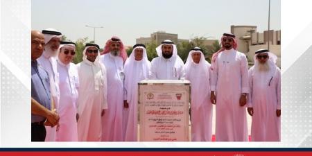 رئيس مجلس الأوقاف السنية يضع حجر الأساس لمسجد علي بن هاشم السيد بالمحافظة الجنوبية - الكويت الاخباري