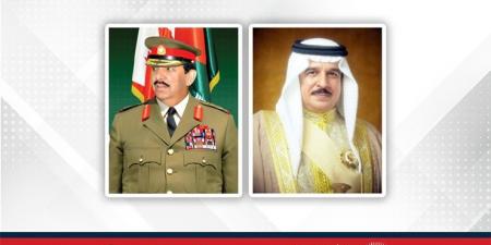 جلالة الملك المعظم يتلقى برقية تهنئة من القائد العام لقوة دفاع البحرين - الكويت الاخباري