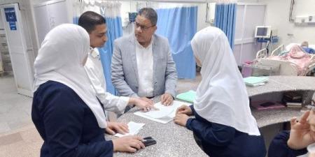 وكيل وزارة الصحة بالمنوفية يتابع حالات مصابي حادث الطريق الإقليمي - الكويت الاخباري