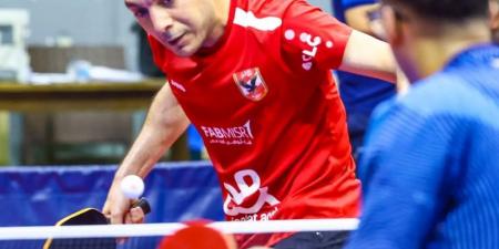 الأهلي يفوز على الزمالك بثلاثية نظيفة بدورى تنس الطاولة - الكويت الاخباري