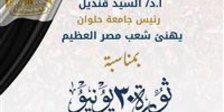 قنديل يهنئ السيسي والمصريين بذكرى ثورة 30 يونيو - الكويت الاخباري