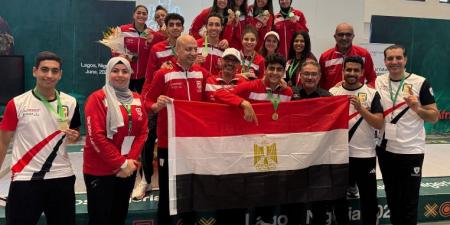 منتخب مصر للسلاح يُتوج بـ 21 ميدالية في البطولة الأفريقية - الكويت الاخباري