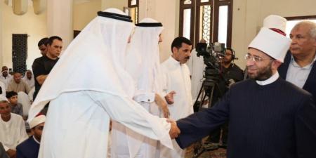 وزير الأوقاف ومحافظ الوادي الجديد يشهدان صلاة الجمعة بمسجد التعمير بشمال سيناء - الكويت الاخباري