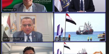 ​من طابا.. إنزال كابل بحري جديد يربط مصر والأردن ويعزز الربط الإقليمي الرقمي - الكويت الاخباري